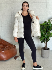 Пуховик UVENTUM модель Tecca-ek-milk Фото