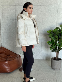 Пуховик UVENTUM модель Tecca-ek-milk Фото