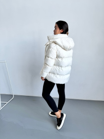 Пуховик UVENTUM модель Tecca-ek-milk Фото