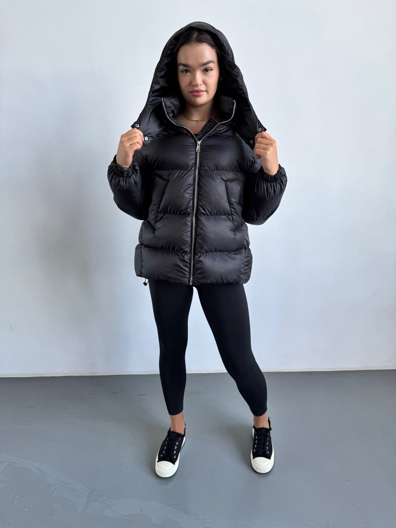 Пуховик UVENTUM модель Tecca-ek-BLC Фото