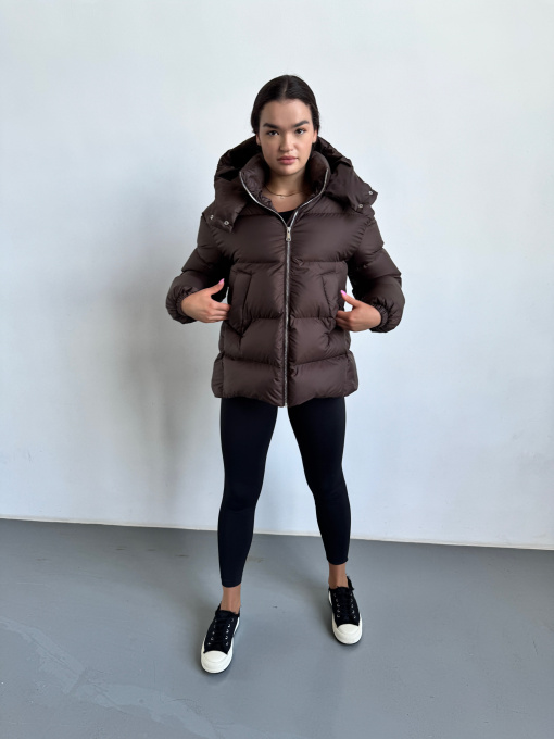 Пуховик UVENTUM модель Tecca-ek-brown Фото