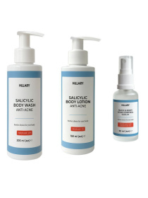 Комплекс  проти акне на тілі з саліциловою кислотою Triple-Action Body Acne Control Complex with Salicylic Acid Hillary модель K2-11-349 Фото
