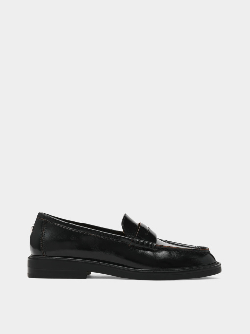 Туфли мен лоферлер Steve Madden үлгі SM11004736 BLACK LEATHER Фото
