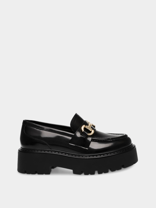 Туфли мен лоферлер Steve Madden үлгі SM11003276 BLK ACTION LEATHER Фото