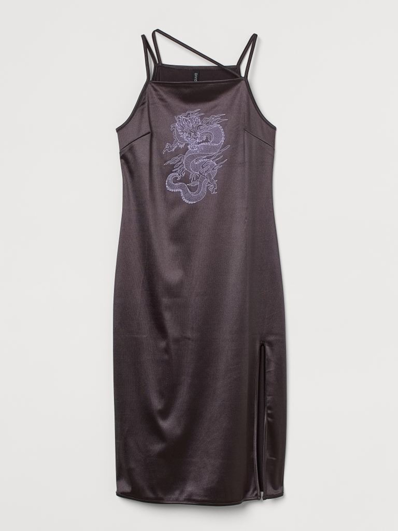 Платье мини H&M модель 1005490ral_Черный Фото