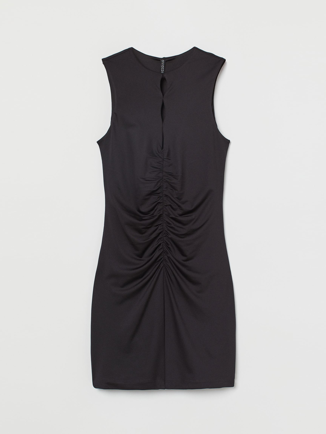 Платье мини H&M модель 1019168ral_Черный Фото