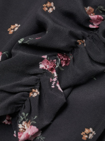 Платье миди H&M модель 10323227wer_Черный Платье миди H&M модель 10323227wer_Черный Фото