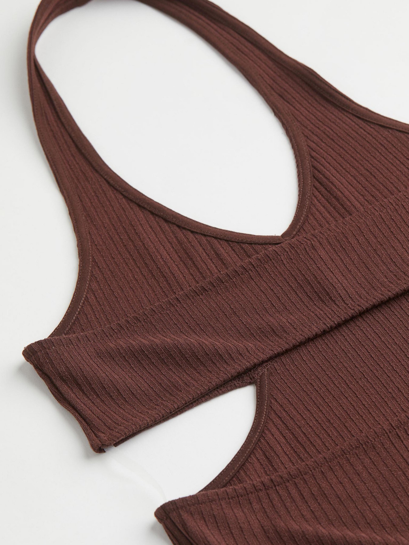 Сукня міні H&M модель 10495925wer_Коричневый Фото