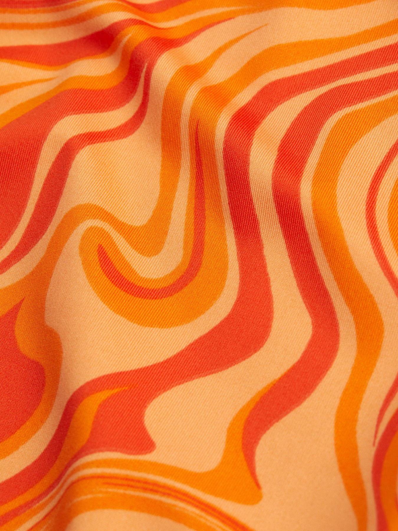 Платье мини H&M модель 1049615ral_Оранжевый Фото