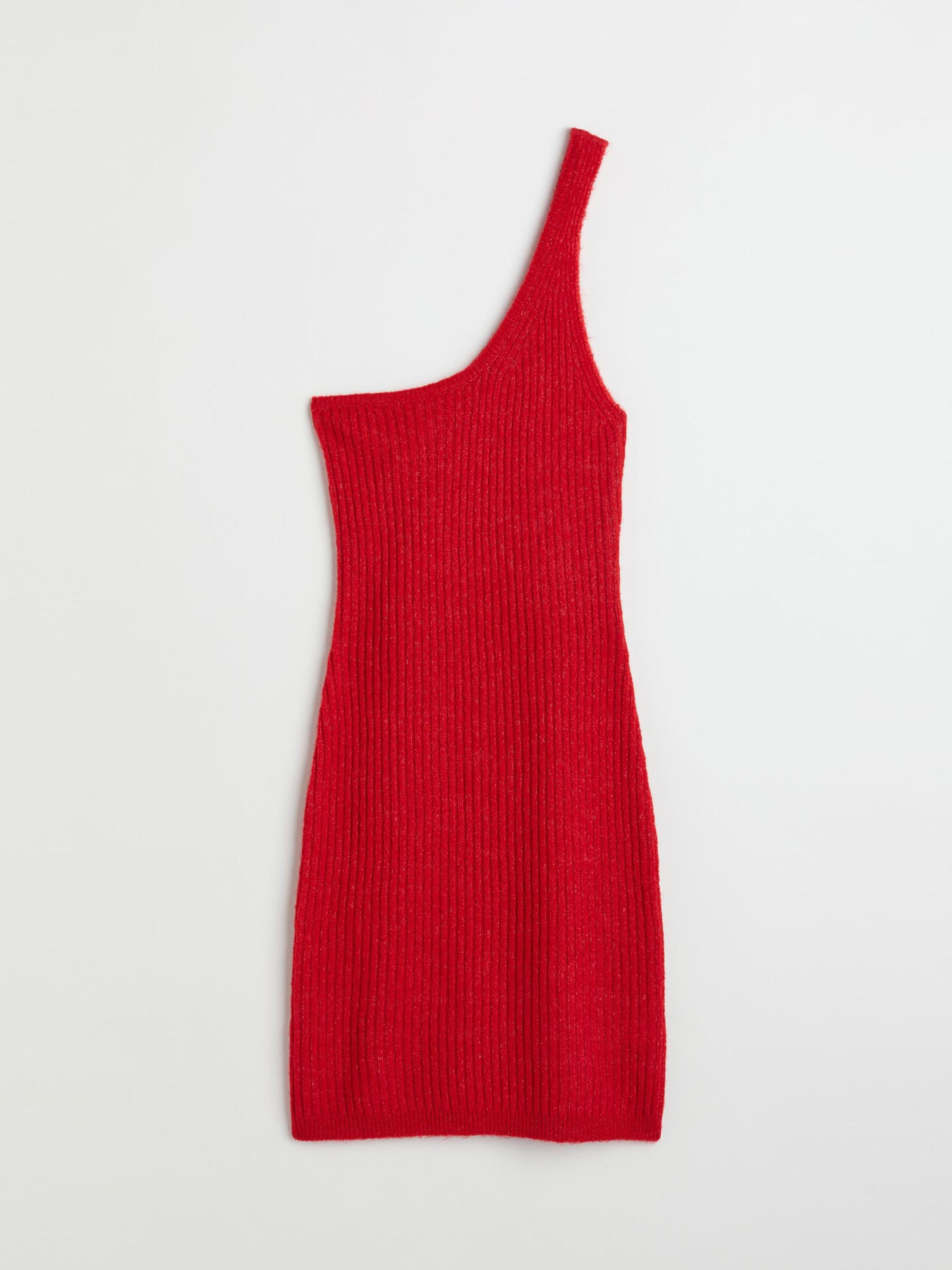 Платье мини H&M модель 10561594wer_Красный Фото