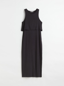 Платье миди H&M модель 1060000ral_Черный Фото