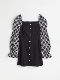 Сукня міні H&M модель 1064014ral_Черный Фото