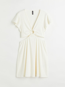 Сукня міні H&M модель 10652025wer_Белый Фото