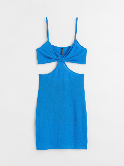 Платье мини H&M модель 1065276arl_Синий Фото