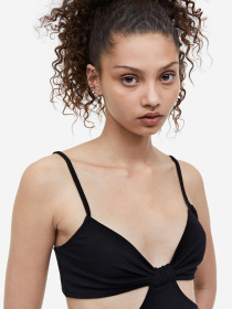 Платье мини H&M модель 1065276arl_Черный Фото