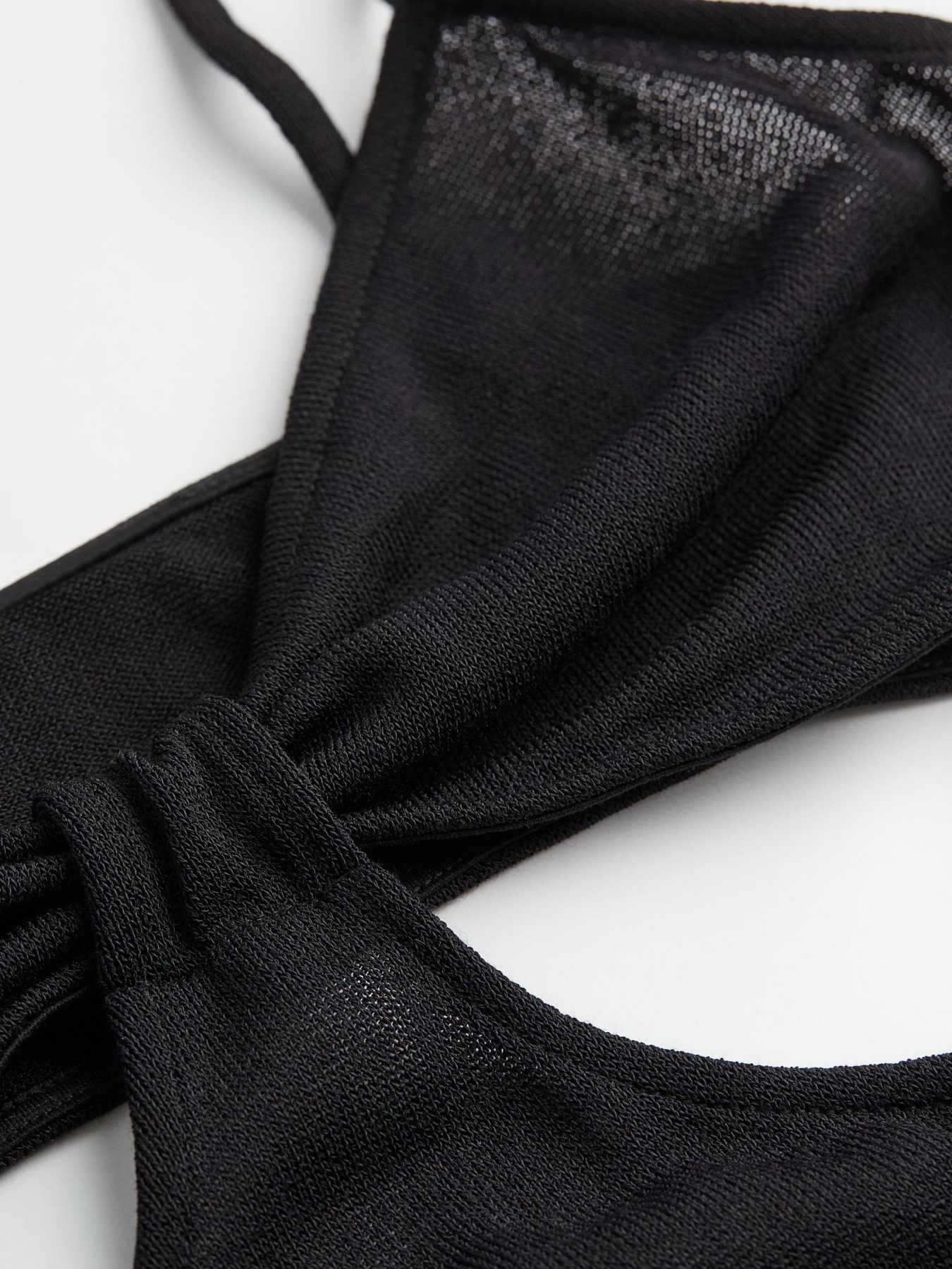 Платье мини H&M модель 1065276arl_Черный Платье мини H&M модель 1065276arl_Черный Фото