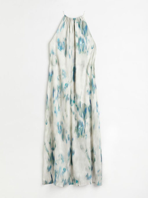 Платье макси H&M модель 1066656arl_Светло-зеленый Фото