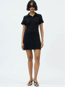 Сукня міні Weekday модель 1067014ral_Черный Сукня міні Weekday модель 1067014ral_Черный Фото