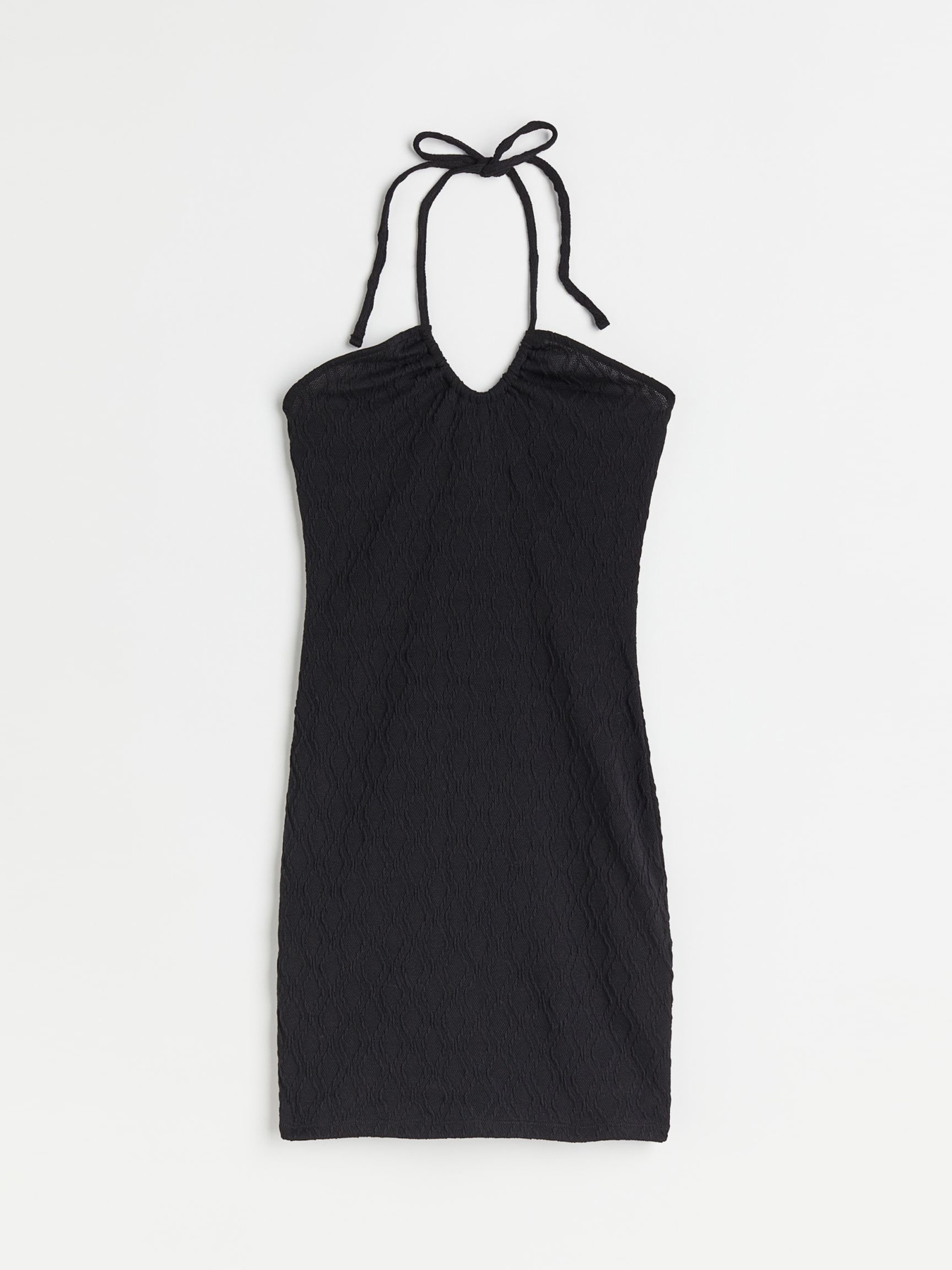 Платье мини H&M модель 1075021arl_Черный Платье мини H&M модель 1075021arl_Черный Фото