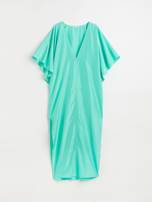 Сукня максі H&M модель 1077225ral_Бирюзовый Фото