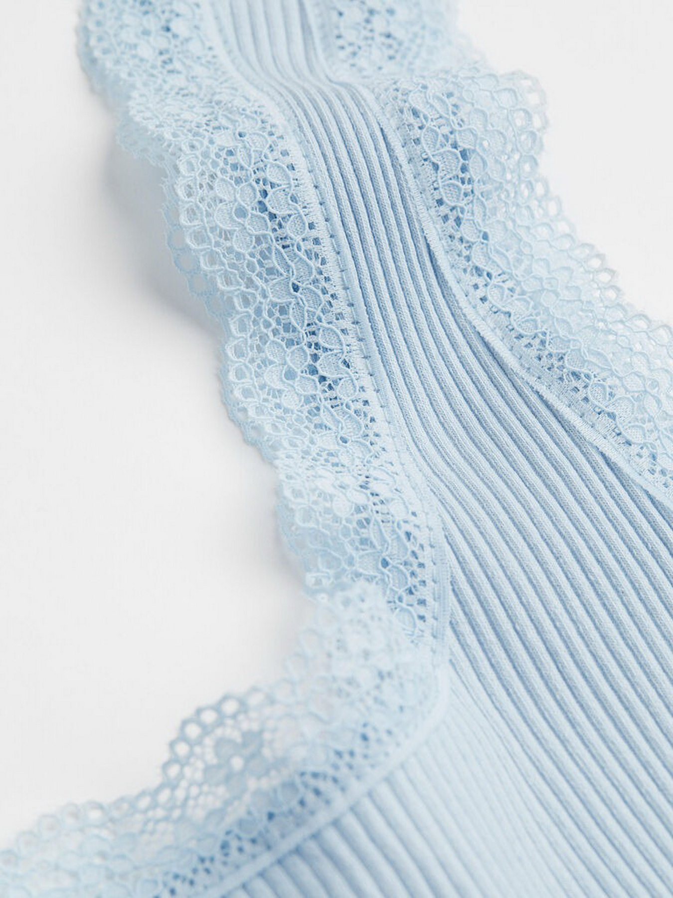 Платье мини H&M модель 10855806wer_Голубой Фото