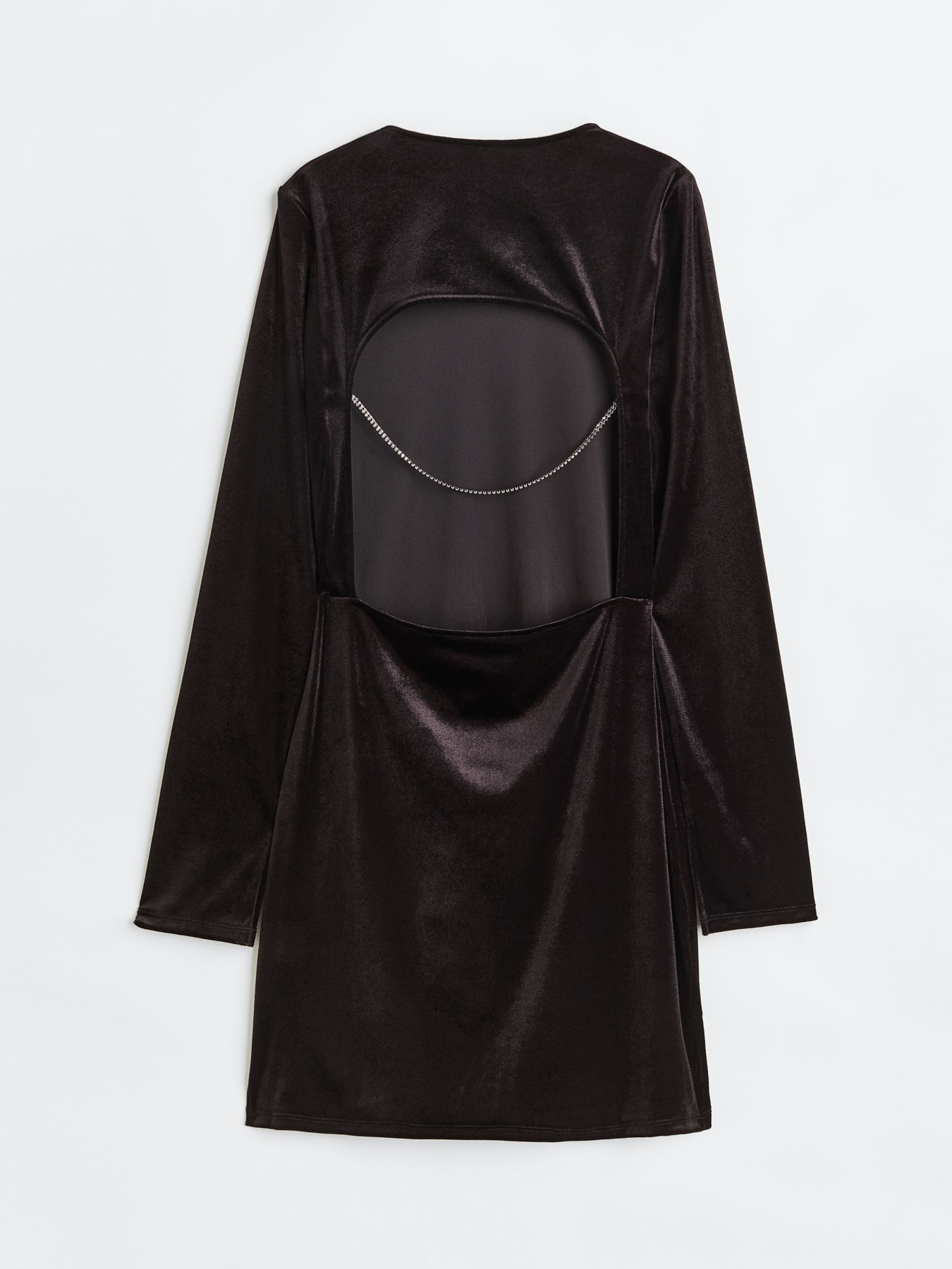 Платье мини H&M модель 1104716wer_Черный Фото