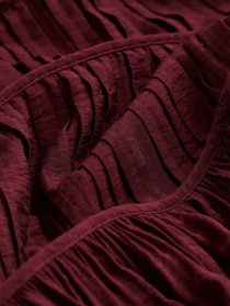 Сукня міді H&M модель 1106092arl_Бордовый Фото