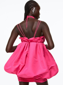 Платье мини H&M модель 1110288arl_Фуксия Фото