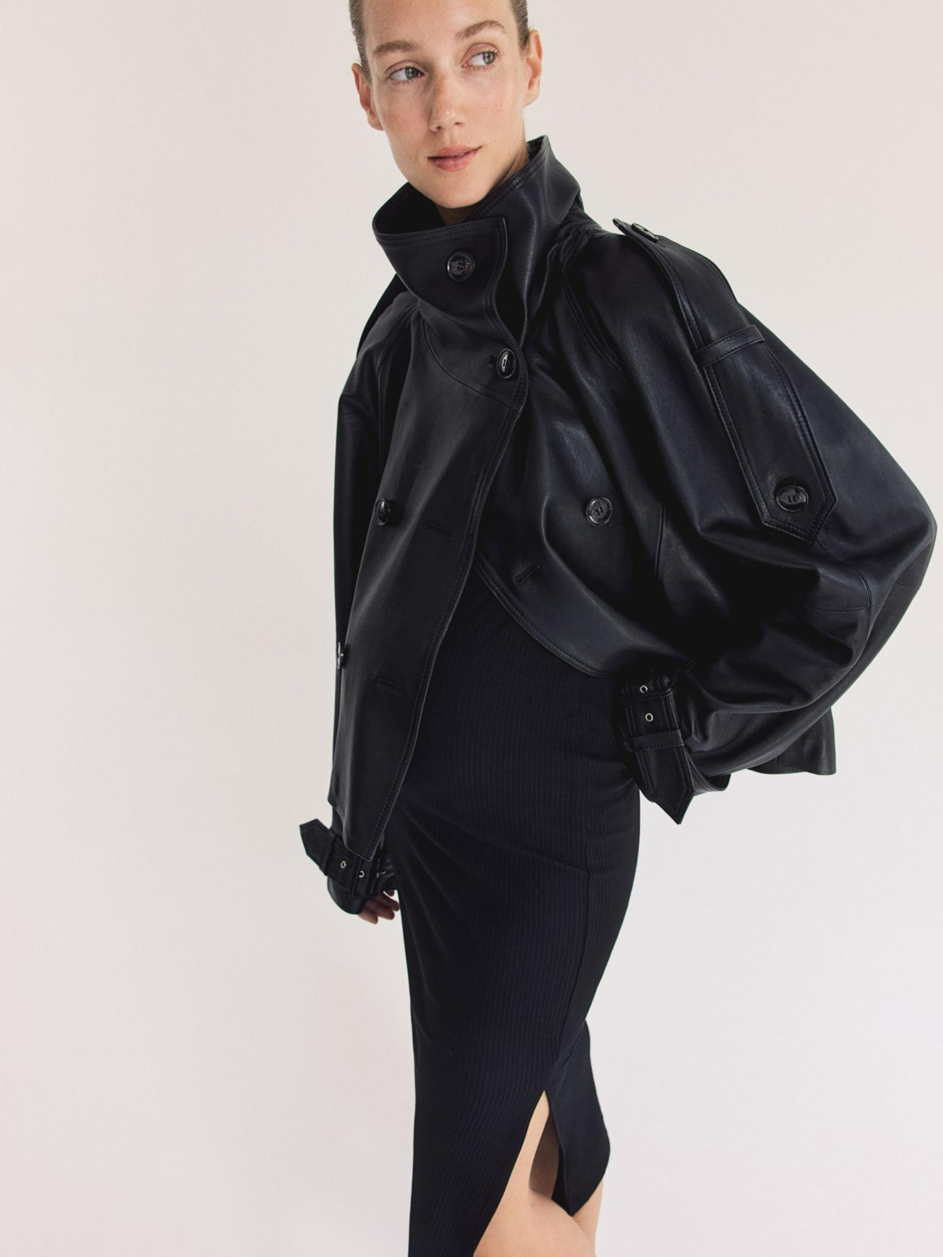 Сукня міді H&M модель 1116340wer_Черный Фото