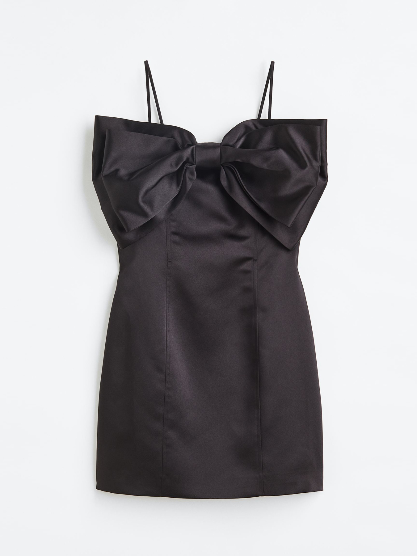 Платье мини H&M модель 1128659ral_Черный Платье мини H&M модель 1128659ral_Черный Фото