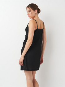 Платье мини H&M модель 11548647wer_Черный Фото