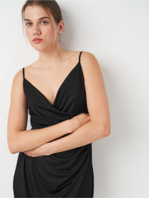 Платье мини H&M модель 11548647wer_Черный Фото