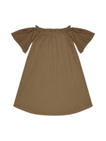 Платье мини H&M модель 12-3335577_хаки Фото