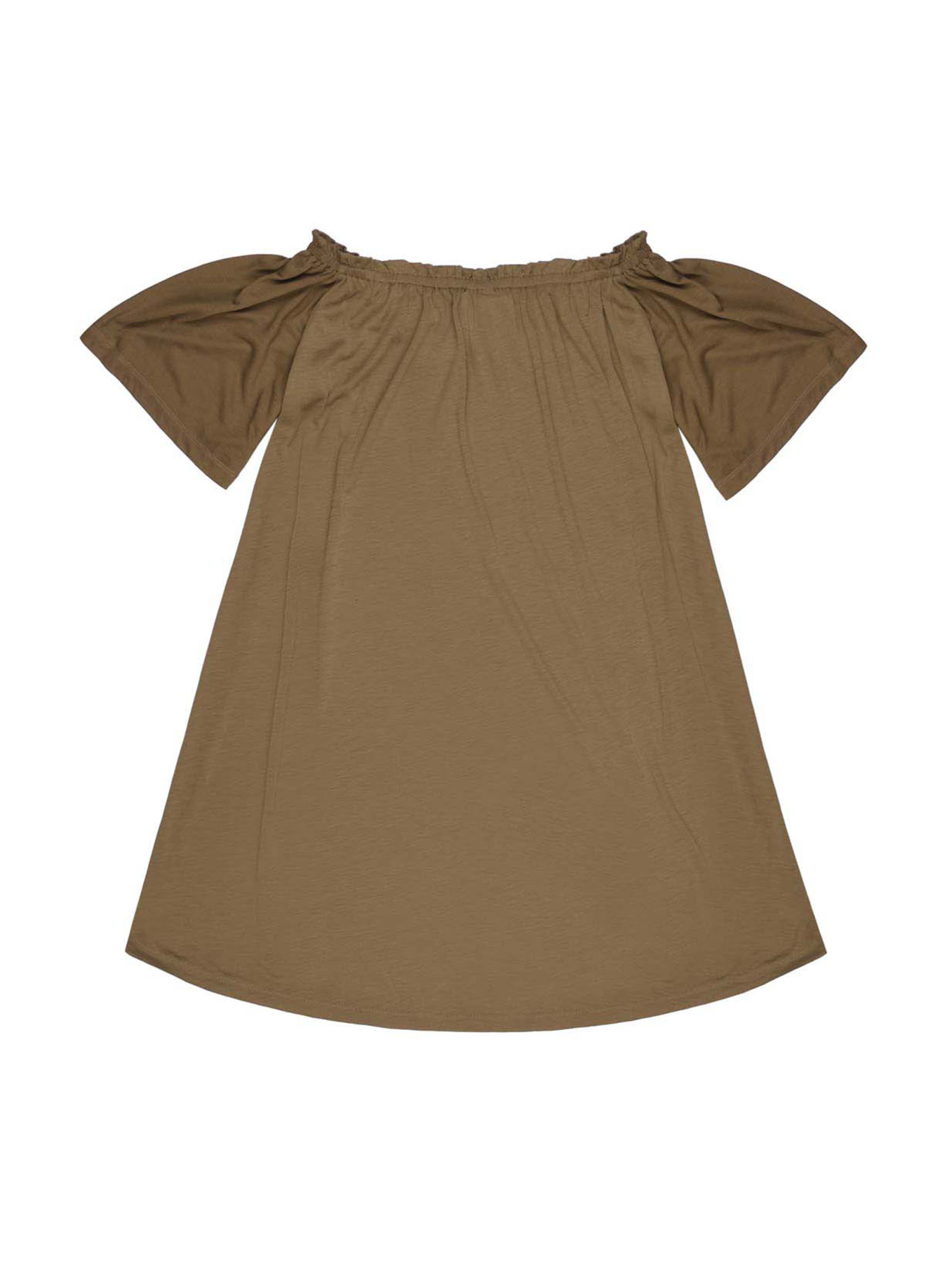 Платье мини H&M модель 12-3335577_хаки Фото