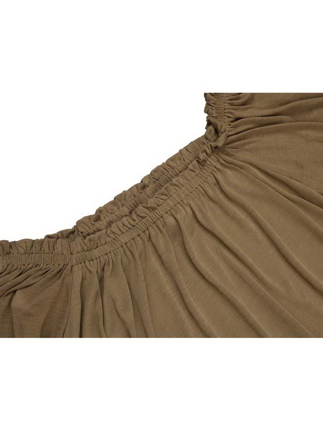 Платье мини H&M модель 12-3335577_хаки Фото