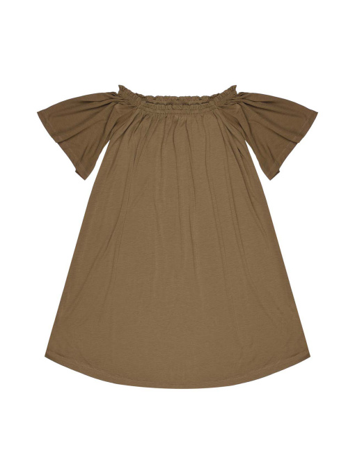 Платье мини H&M модель 12-3335577_хаки Фото