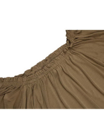 Платье мини H&M модель 12-3335577_хаки Фото