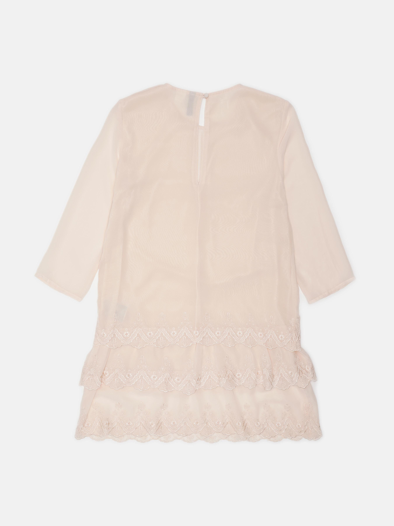 Платье мини H&M модель 1634087abr_Пудровый Фото