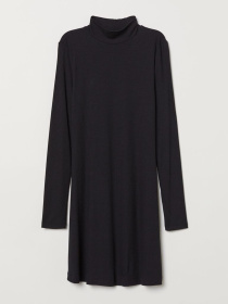 Платье мини H&M модель 2001051ral_Черный Фото