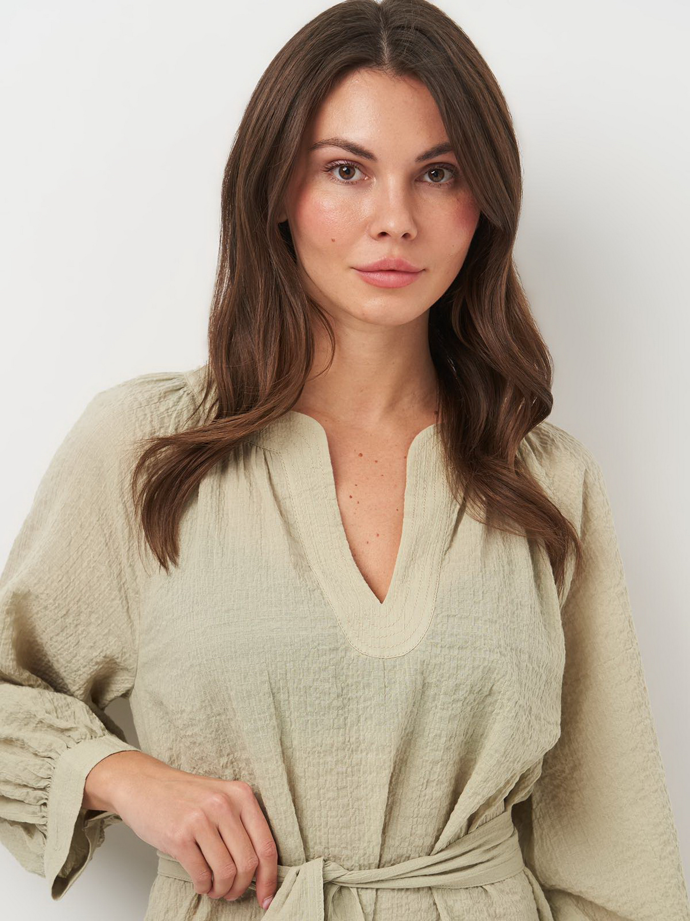 Сукня міні H&M модель 2002252wer_Фисташковый Сукня міні H&M модель 2002252wer_Фисташковый Фото