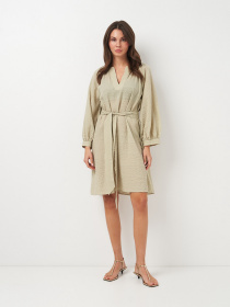 Сукня міні H&M модель 2002252wer_Фисташковый Фото