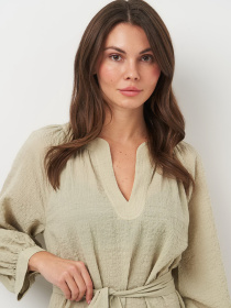 Сукня міні H&M модель 2002252wer_Фисташковый Фото