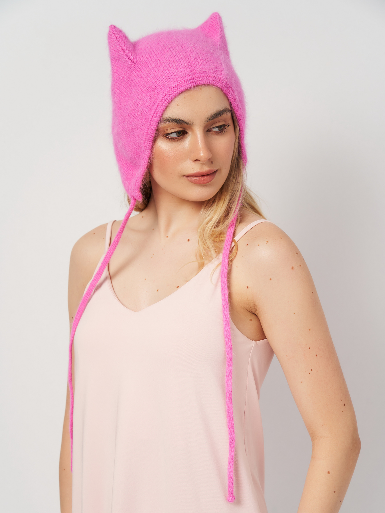 Сукня міні H&M модель 2007001arl_Светло-розовый Фото