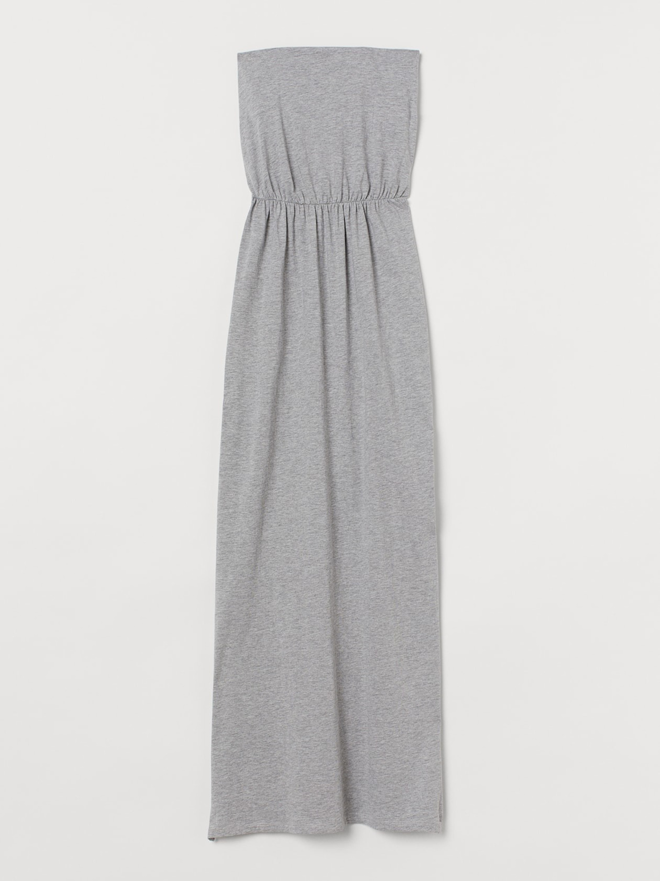 Сукня максі H&M модель 2200941wer_Серый меланж Фото