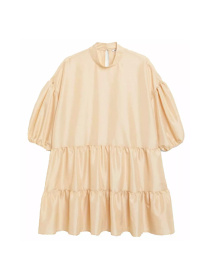 Сукня міні Monki модель 2314582wer_Абрикосовый Фото