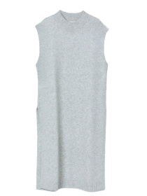 Платье миди H&M модель 3001178wer_Серый Фото