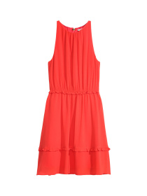 Сукня міні H&M модель 3644513RP12_коралловый Фото