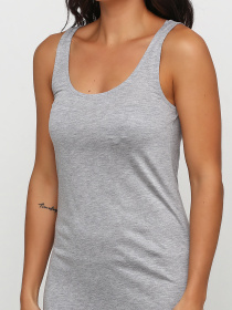 Сукня максі H&M модель 3814424RP3_серый меланж Фото