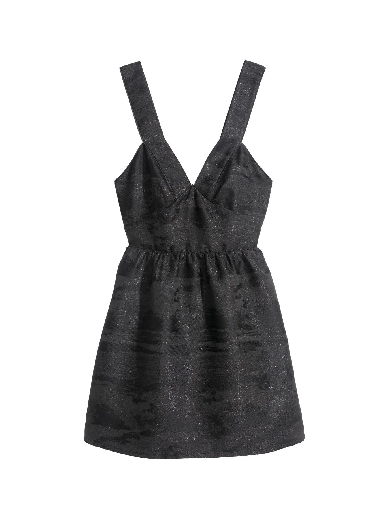 Платье мини H&M модель 4079724RP12_черный Фото