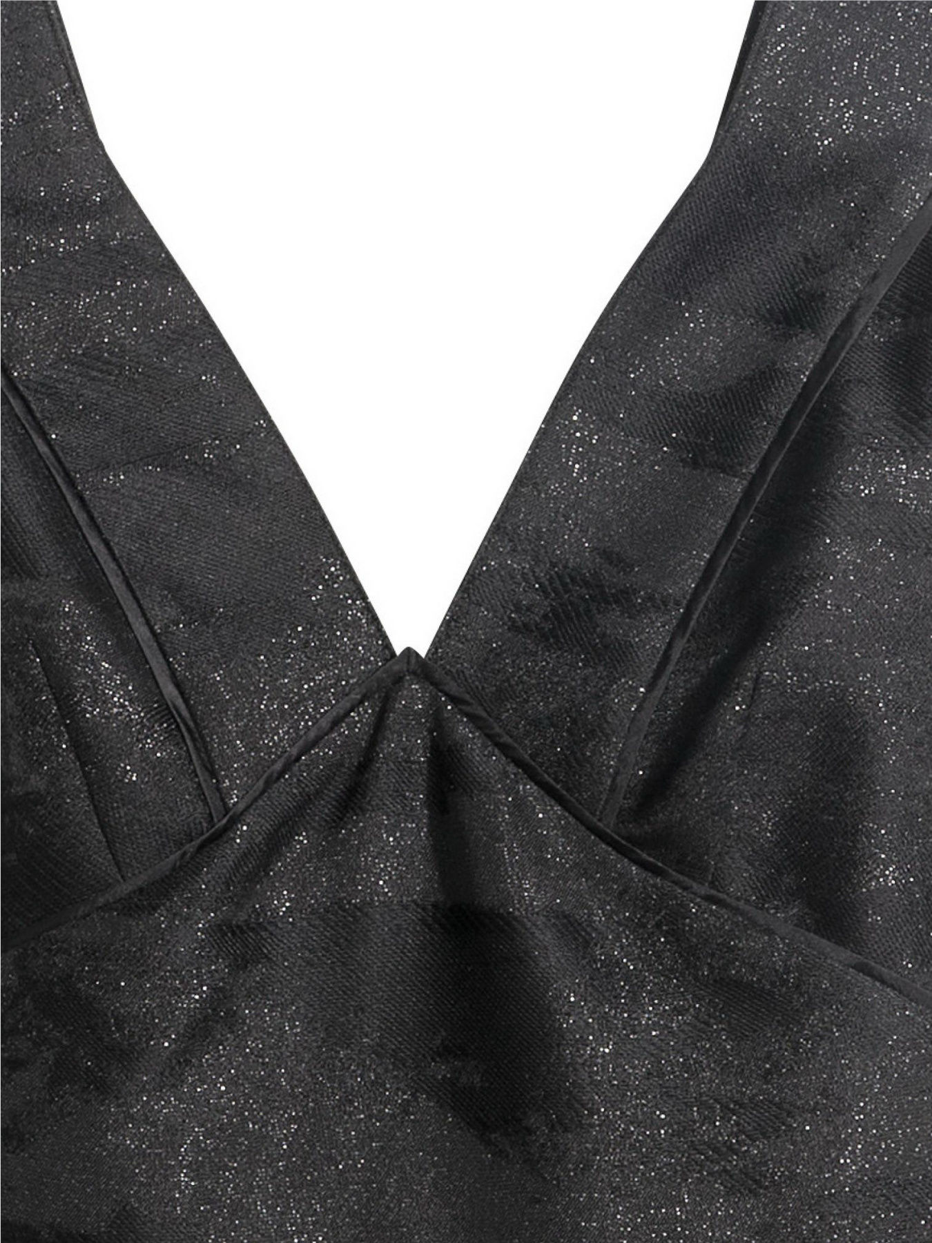 Платье мини H&M модель 4079724RP12_черный Фото